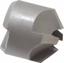 Made in USA 4 Flutes, 5/8" Cutter Head Diam, 1/4" Pilot Hole Diam, HSS Revers...