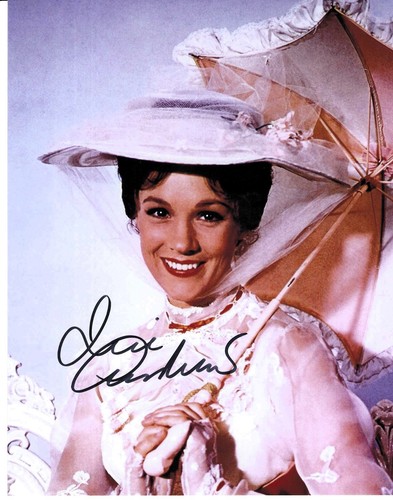 My Fair Lady JULIE ANDREWS signed 8x10 w. COA... Mary Poppins, Torn Curtin - Picture 1 of 3