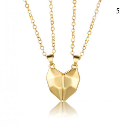 Herz-Halskette Pullover-Kette Magnetische Halsketten Modeschmuck Paar- ( - Bild 17 von 21
