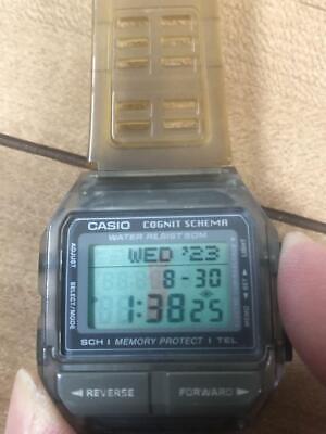 Casio Data Bank DB-81st Cognit Schema Moai digital watch men Casio Data Bank DB-81st Cognit Schema Moai digital watch men