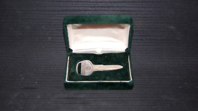 TOYOTA ANNIVERSARY SILVER KEY 1972 VERY RARE COLLECTIBLE ITEM