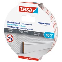 Tesa Powerbond Montageband FR Tapete/Putz, 19 Mm X 5,0 M