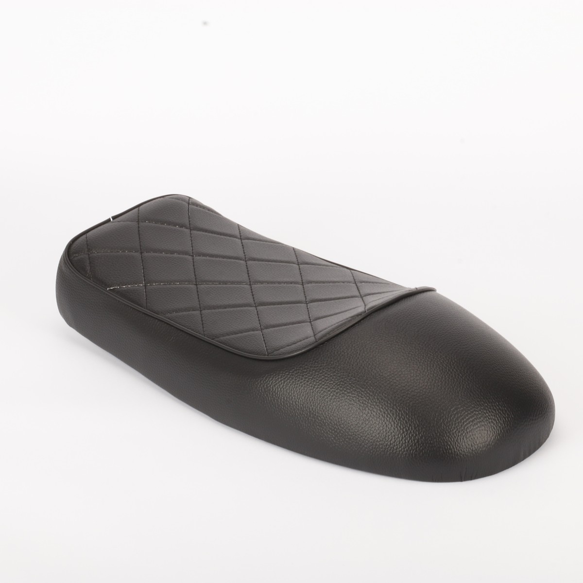 KIMISS Motorrad Sitzpolster Vintage - PU Leder Flachsattel Für CG125 CB400SS