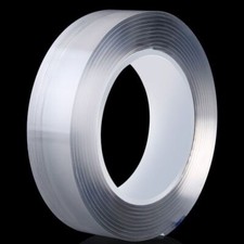 Double Sided Tape-3000x50x2mm Strong Adhesive Mounting Tape for Wall, 2Pcs Tape