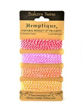 Hemptique Bakers Twine Cards - PACK OF 6 