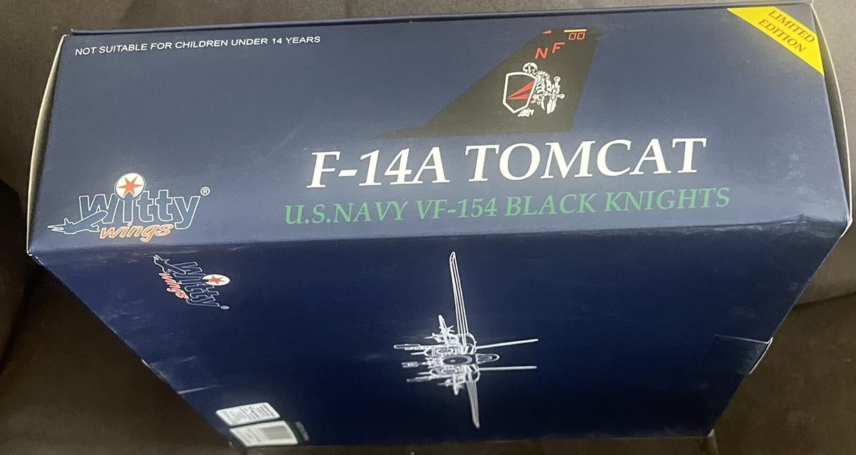 Witty wings 1/72 F-14A TOMCAT VF-154 未開封 Witty Wings F-14A TOMCAT US NAVY VF-154 BLACK KNIGHTS 1/72