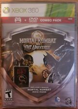 Mortal Kombat vs. DC Universe w/Movie Combo Xbox 360 Brand New & Factory Sealed