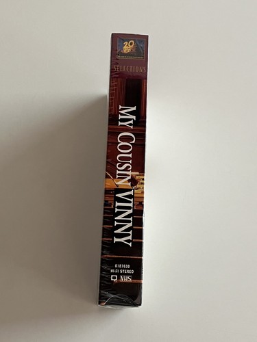 1992 My Cousin Vinny VHS Tape Factory SEALED Watermark Hi-Fi Stereo Movie VTG - Picture 5 of 12
