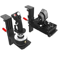 Hikig 2 Pack Desk Mounts for Flight Sim Joystick, Throttle, Hotas Systems Compat