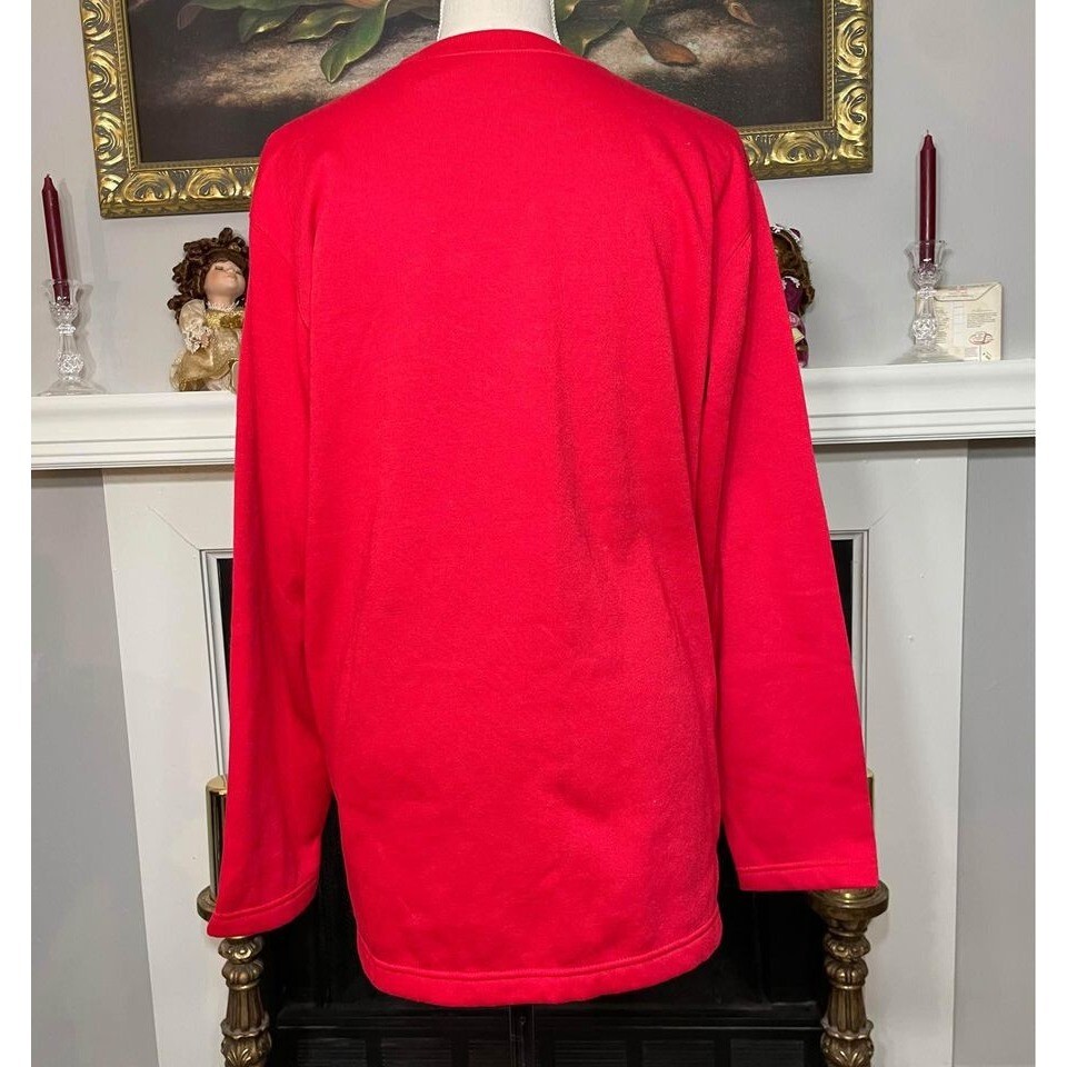 Basic Editions Holiday Women’s Pullover Sweatshir… - image 4