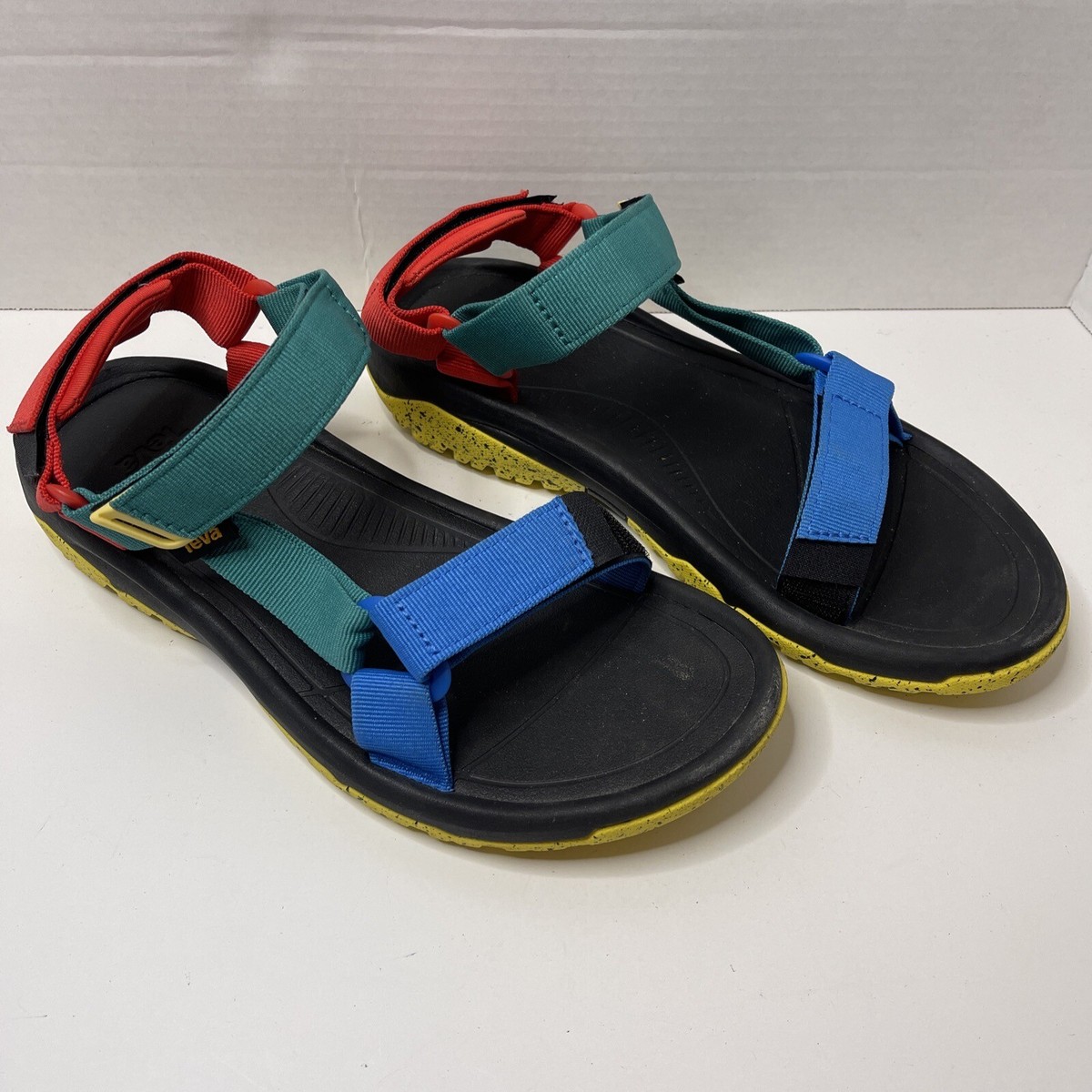 Teva Mens Hurricane XLT2 Sandals Size 9 Multi Color 90s  display picture 2