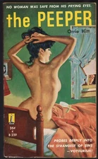 The Peeper Orrie Hitt Vintage Sleaze Beacon GGA Pulp Paperback 1959 1st VG
