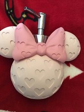 Disney Minnie Mouse Pink Heart print Soap Lotion Dispenser