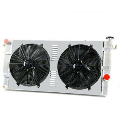 Aluminum Radiator+Shroud+Fan For1994-2002 Dodge Ram 2500/3500 5.9L L6 Diesel MT
