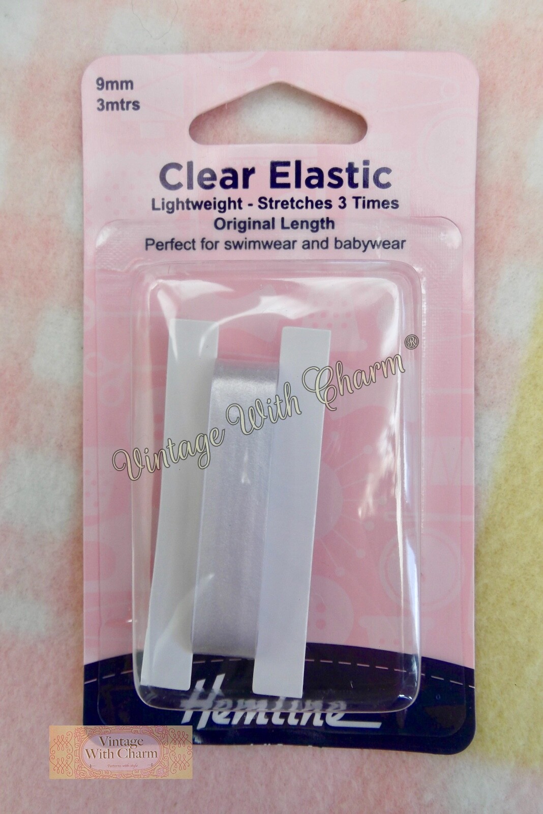 Hemline Clear Elastic - 3m H686.90 - Image 2