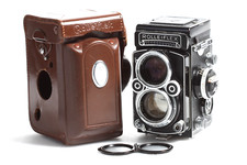 Rolleiflex 2,8 F TLR 6x6 con Carl Zeiss Planar 2,8/80