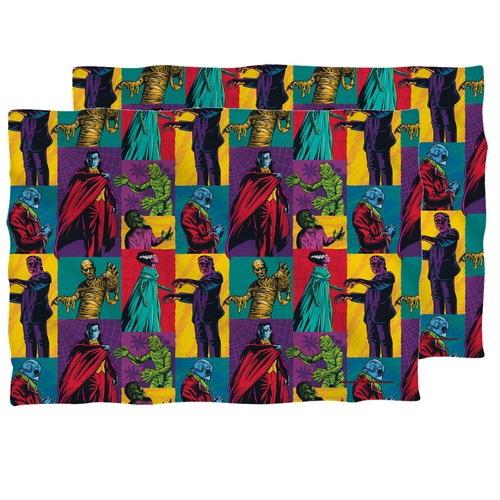 Funda de Almohada Universal Monsters "Collage" Estampado Sublimación de Tinte - Imagen 3 de 3