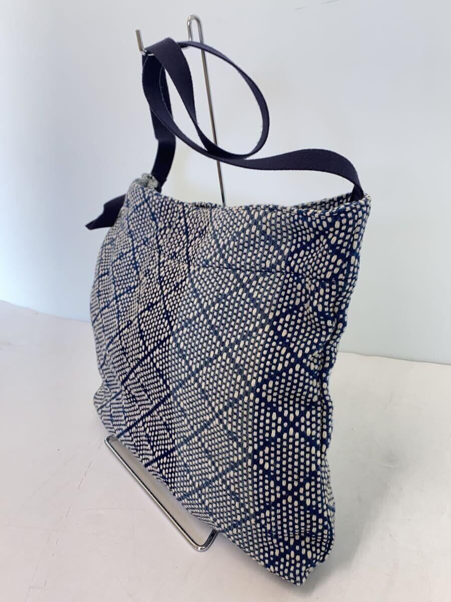KUON Shoulder Bag Sashiko Weave Indigo Used | eBay