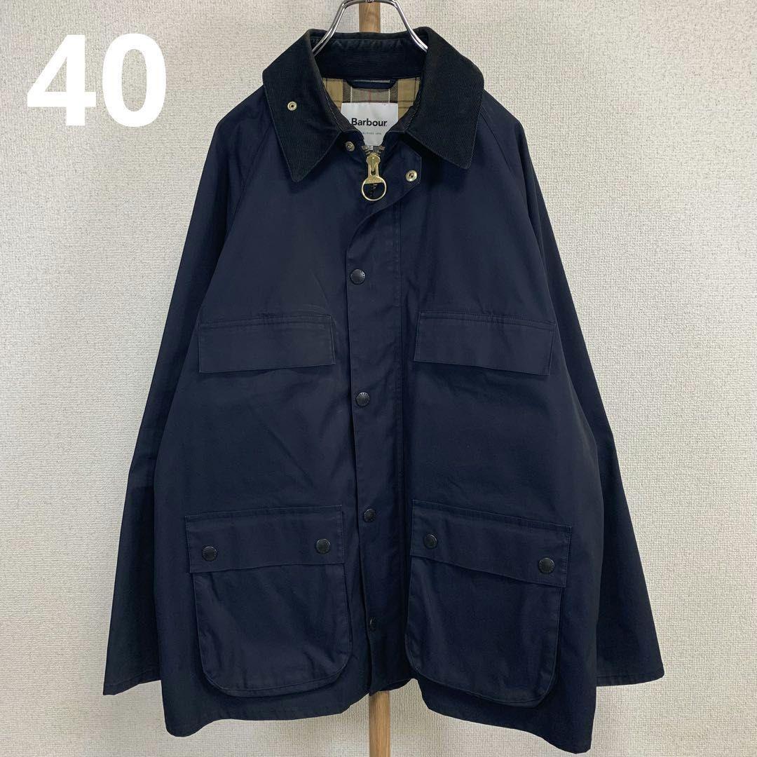 EDIFICE 別注 BARBOUR OLD BEDALE JACKET Barbour EDIFICE OLD BEDALE Jacket Navy size 40 raglan sleeve