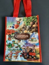 CELESTIAL SEASONINGS Reusable Tote Shopping Gift Bags--3 Small Bags, NEW