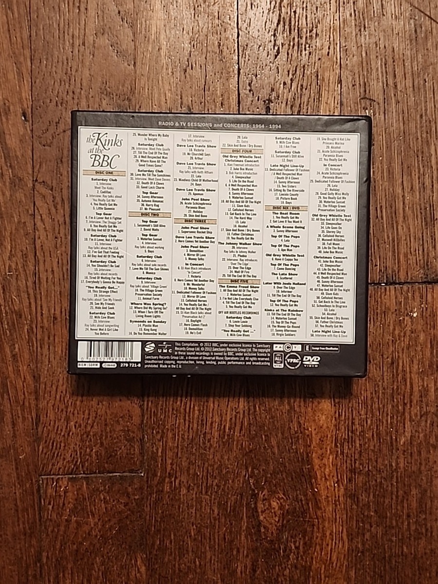 the Kinks at the BBC CDセット DVD付 Amazon.co.jp: At the BBC -CD+DVD-: ミュージック