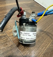 24 Volts SOLENOID COIL White - rodgers  114111 4 Pins 2 Small 2 Large