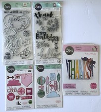 Sizzix Dies/ Stamps Bundle