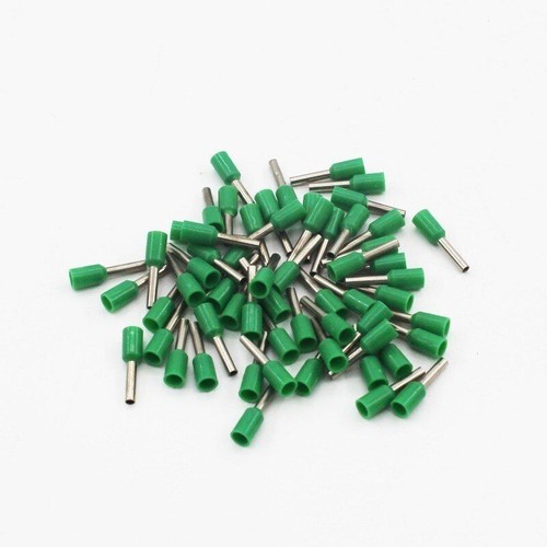 100pc E1008 Insulated Ferrules Terminal Block Wire Connector Electrical Crimp - Picture 14 of 14