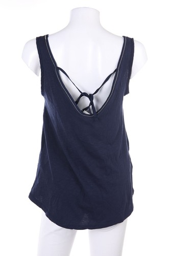 Top Freeman T. Porter con catena M blu scuro - Foto 2 di 5