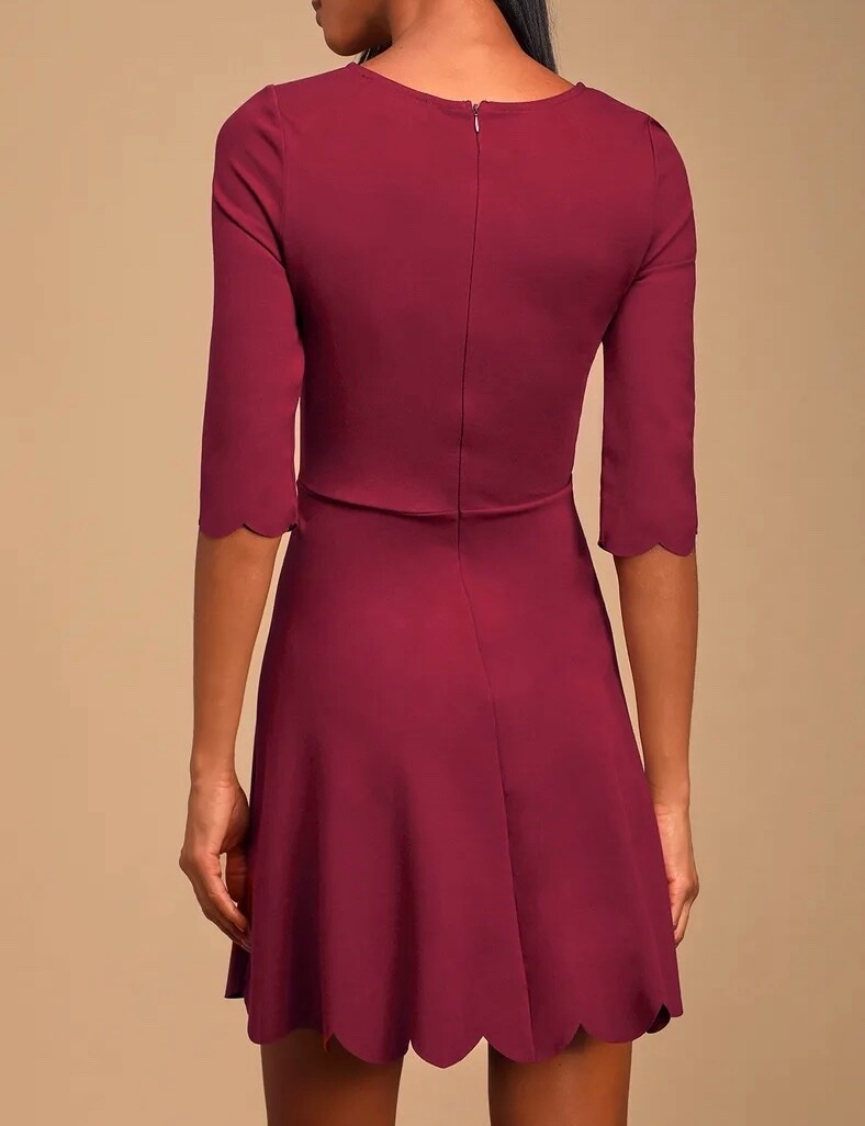 Lulu's Cumulonimbus Clouds Burgundy Skater Dress Size S | eBay Lulu's Cumulonimbus Clouds Burgundy Skater Dress Size S | eBay