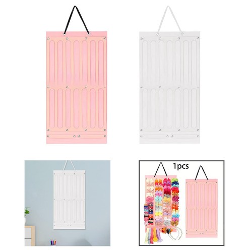 Hanging Hair Clip Organizer Ribbons Display Stand Holder for Girl Room Decor - Picture 2 of 16
