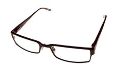 Jones New York Ophthalmic Metal Rectangle Eyewear, J320 Port 55mm