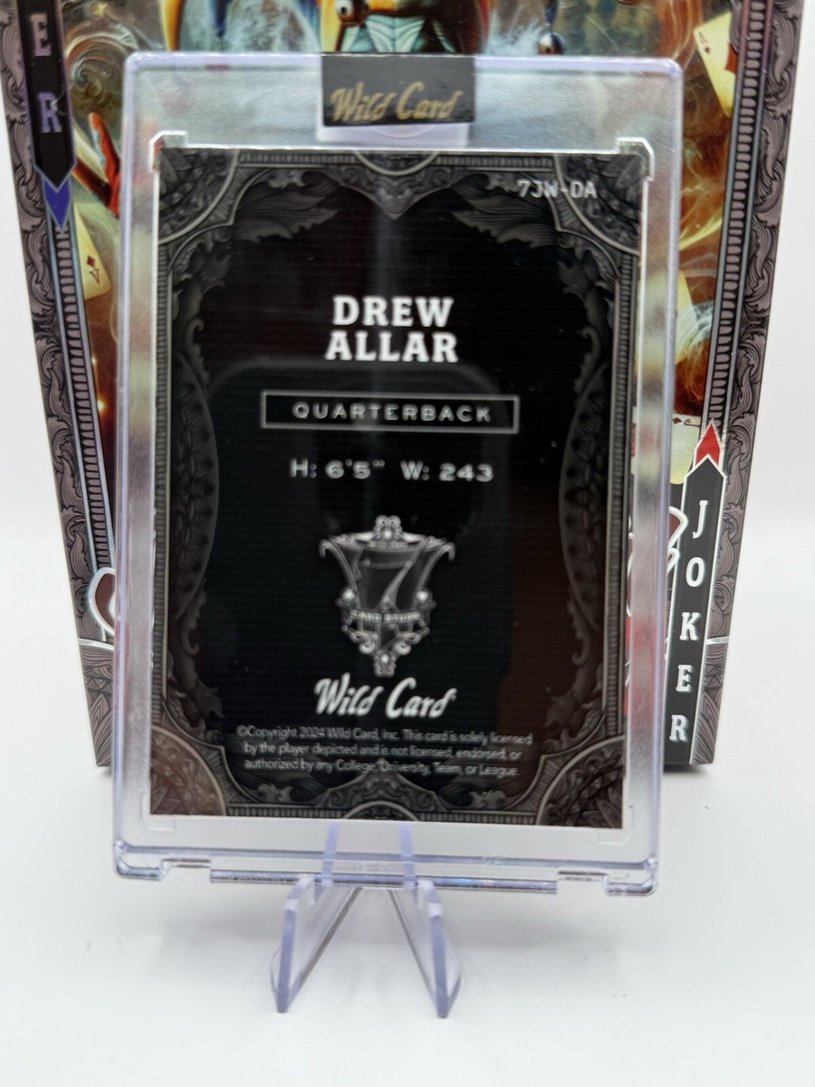 Drew Allar 2024 Wild Card 7 Card Studs Jokers Wild 1/1 RC | eBay