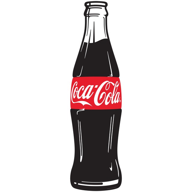 CocaCola Simple Bottle Modern Pop Art Decal 7 x 24 Coke Kitchen Wall Decor eBay