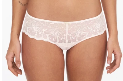Chantelle 'Fleurs' Hipster Shorty Brief - Pink - Small - Image 1 of 3