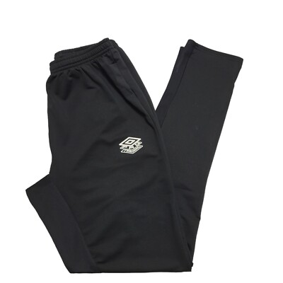 Umbro Black Skinny West Ham Football Tracksuit Bottoms Uk Men's M W28 L31  BB614 UK