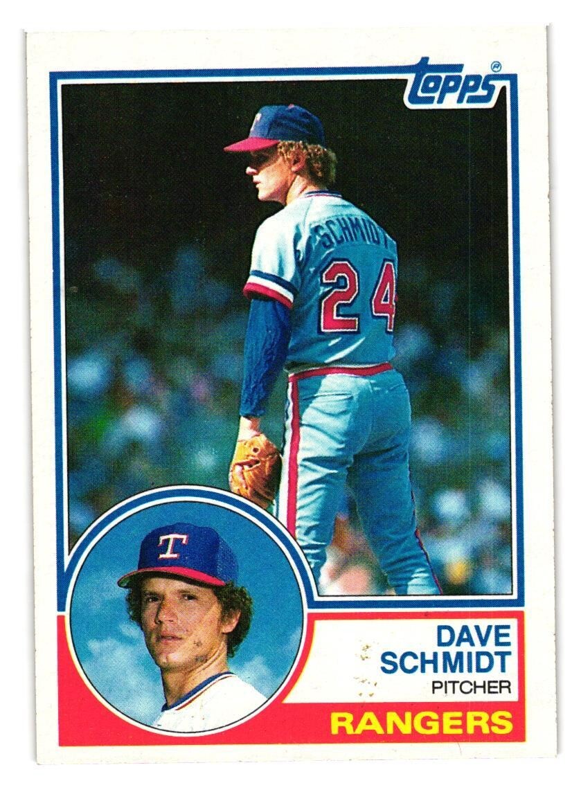 1983 Topps - #116 Dave Schmidt