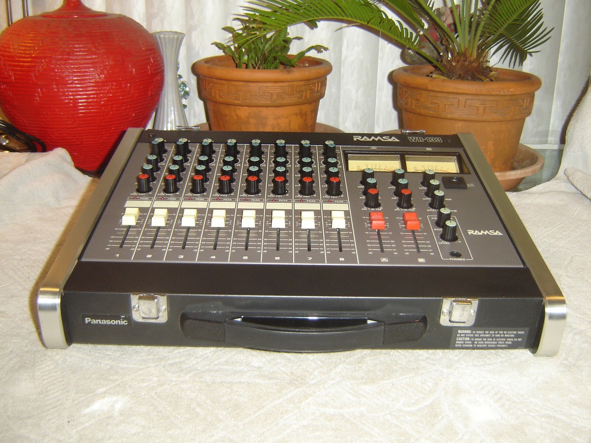 Panasonic Ramsa WR-133, 8 Channel Mixer, Quality Preamps