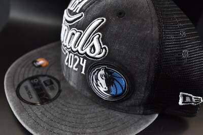 NBA Final Dallas 2024 NBA Finals Mavericks Snap back Black New Mavs Luka  Hat Cap