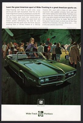 1968 PONTIAC FIREBIRD Dark Green Convertible Sixties 60s Classic