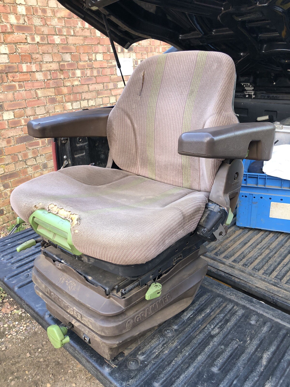 genuine john deere Tractor seat 6420 eBay