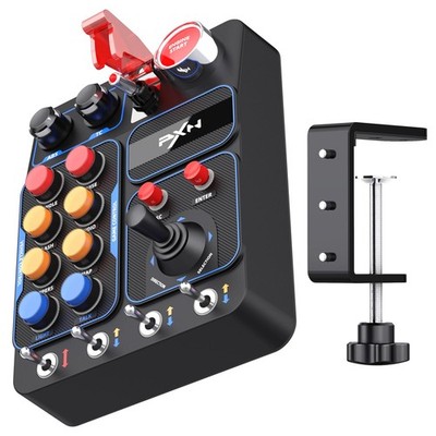 CB1 PC Button Box   Programmable Sim Control Panel with 19 Buttons & Switches...