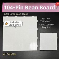 Fuse Beads Pegboards Bead Pegboard Puzzle Square 28*28cm Dot Blocks DIY Tool