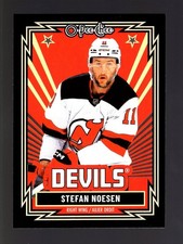2025-26 O-PEE-CHEE RETRO BLACK #268 STEFAN NOESEN 20/100 NEW JERSEY DEVILS