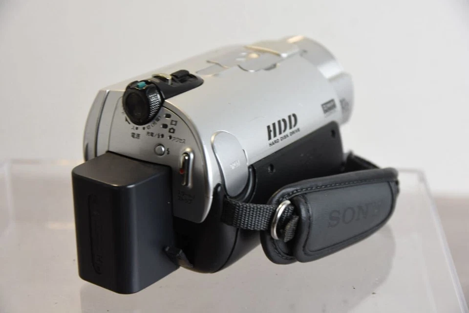 SONY DCR-SR300 Handycam Digital Video Camera Recorder Silver Used Japan - Image 2 of 4