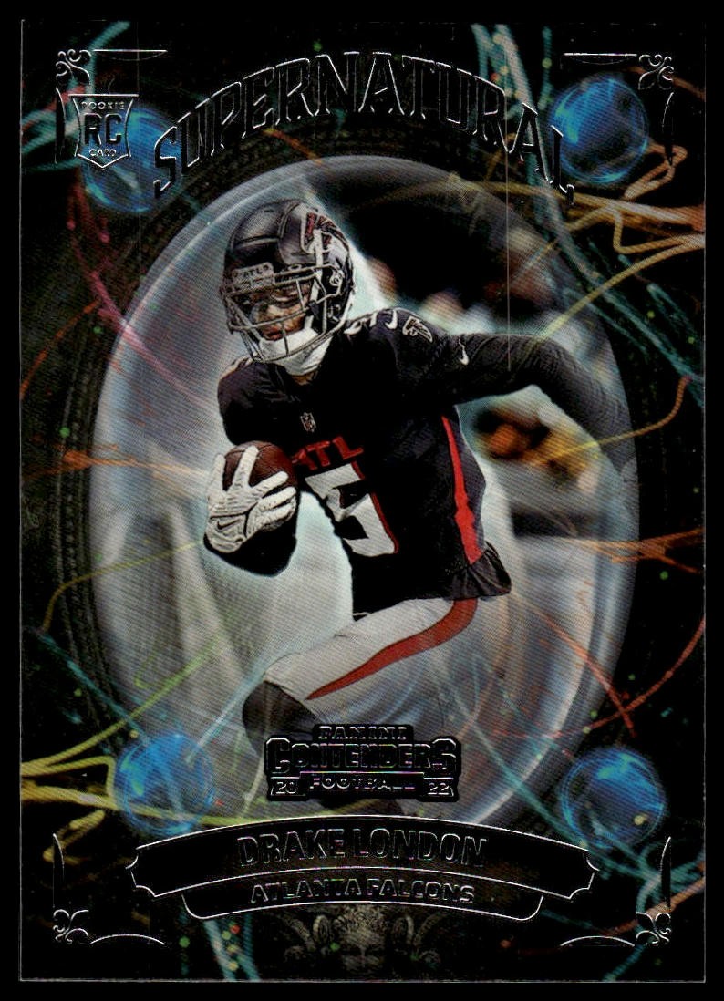 2022 Panini Contenders Drake London #SN-DLO Supernatural