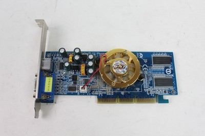 PNY Technologies/GeFORCE FX5200/DDR(HYNIX) 128MB/AGP VGA video card vintage