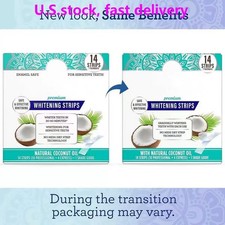 Coconut Mint Teeth Whitening Strips