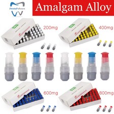 50-500 Amalgam Dental Alloy Spill Regular Set 200mg/400mg/600mg/ 800mg Zinc Free