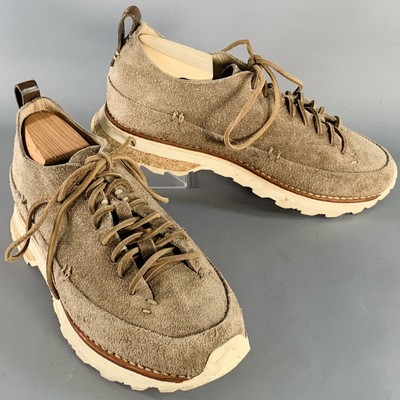 FEIT Größe 9.5 Hellbraun Wildleder Zum Schnüren Grobe Sohle Sneakers